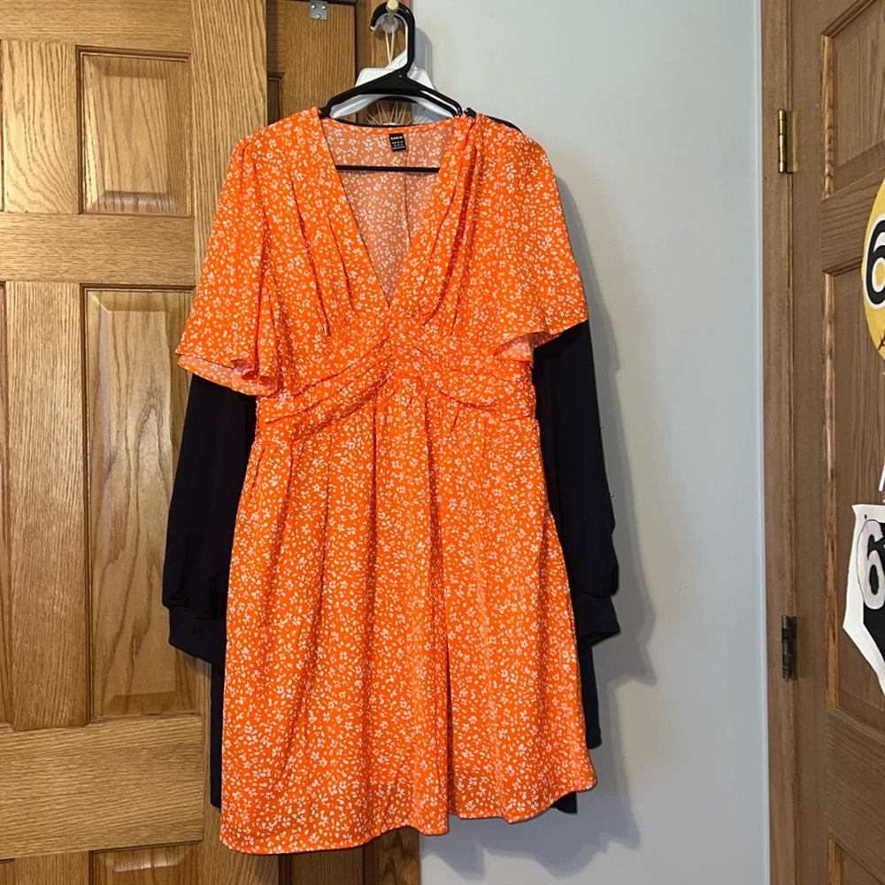Orange dress